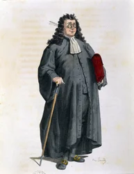 El notario o abogado. Commedia dell