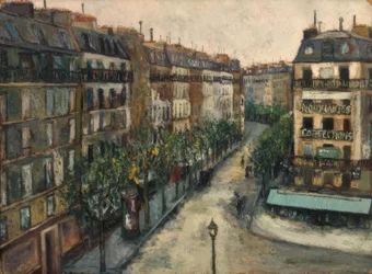 Calle Custine en Montmartre