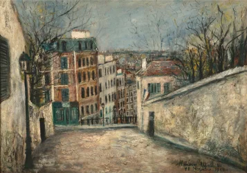 Calle Du Mont-Cenis (Mont Cenis) En Montmartre