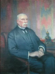 Auguste Pavie (1847-1925) (óleo sobre lienzo)