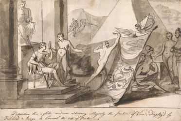 Una alegoría sobre la difícil situación del artista