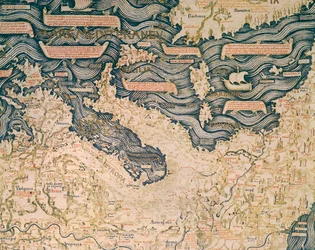 Mapa del mundo del monje camaldulense Fra Mauro