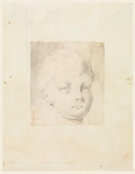 Dibujo, Estudio: Cabeza de niño, 1810-34