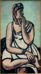 La asustada