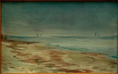 Playa, marrón y gris