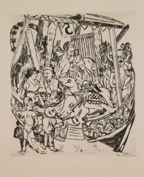 Tiovivo, placa 7 del portafolio “Feria Anual”