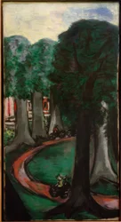 Camino del parque