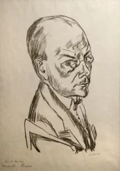 Retrato de Georg Swarzenski