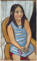 Retrato de Margarete Wichert