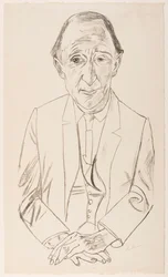 Retrato del compositor Frederick Delius