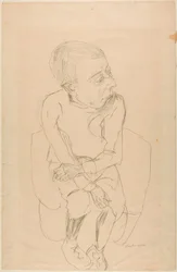 Niño sentado