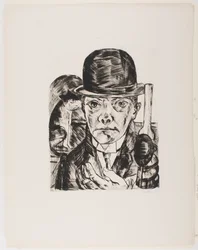 Autorretrato con bombín