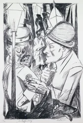 Autorretrato, de "Infierno