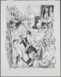 La Calle, placa 3 del portafolio “Infierno”