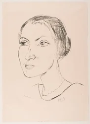 Mujer con collar (señora Parcus)
