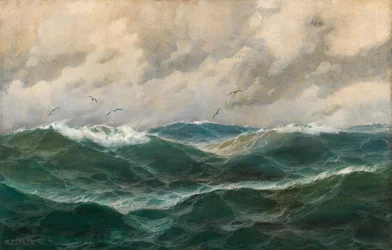 Alemán: Marine Maritime Painting