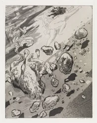 Desprendimiento de montaña (Tienda, Opus XIV, parte 1, n.º 20)