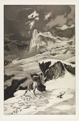 Centauros luchando (Intermezzi, opus IV, lámina 5)
