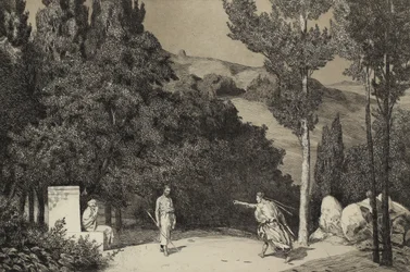 Píramo y Tisbe II De la serie Opus II, 1879