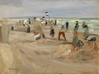 En la playa de Noordwijk