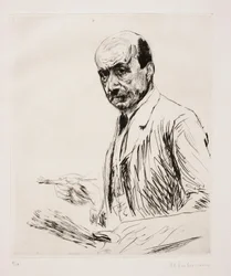 Autorretrato con paleta