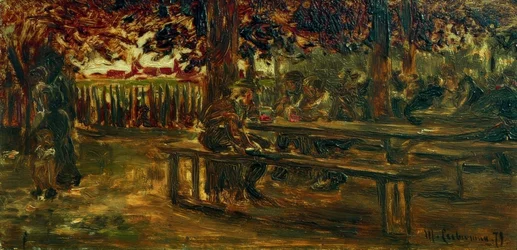 Jardín de cerveza en Etzenhausen