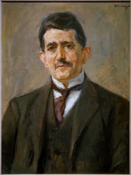 Retrato del editor Bruno Cassirer