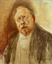 Estudio de retrato del barón Alfred von Berger