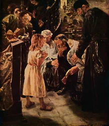 Cristo en el templo, 1879, 1914