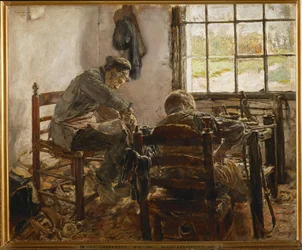 Taller de zapatero (jadeando)