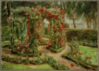 El jardín de rosas en Wannsee