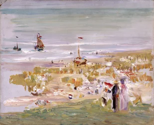 La playa, Scheveningen, 1900