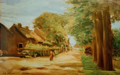 Calle del pueblo en Laren