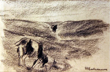 Cabra Mordisqueando, c.1890
