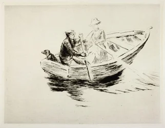En la barca