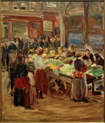 Judengasse en Ámsterdam - Mercado de verduras