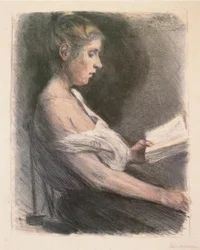 Niña leyendo