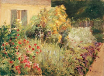 Liebermann, jardín de Wannsee alrededor de 1925