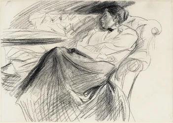 Martha Liebermann, dormida