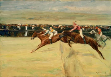 Carrera de caballos en las Cascinas