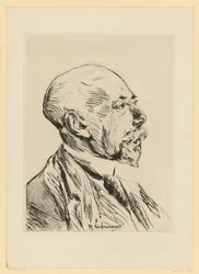 Retrato del profesor Adolph Goldschmidt