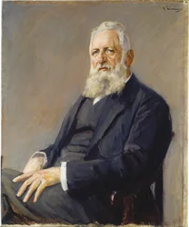 Retrato de Franz Adickes, alcalde de Fráncfort