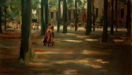 Camino escolar en Laren