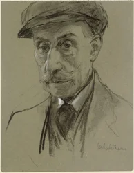 Autorretrato con gorra
