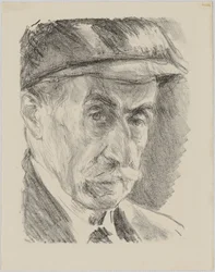 Autorretrato con gorra