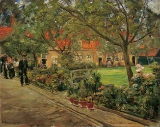 Jardín del hospital en Edam