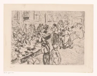 Comercio callejero en el antiguo barrio judío de Amsterdam
