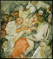 La operación (pintura sobre lienzo)
