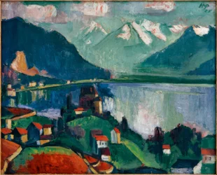 En el lago Lemán