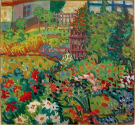 jardín de flores